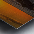 Camera Tripod on Beach PA160064 Metal print