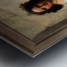 Salome With The Head Of John The Baptist by Jan Adam Kruseman Classical Art Old Masters Reproduction Metal print