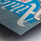 1952 Philadelphia Athletics Baseball Poster Metal print