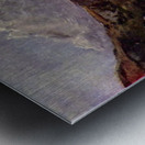 The Mountain Hut Metal print