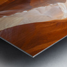 Beautiful Antelope Canyon Panoramic View Impression metal