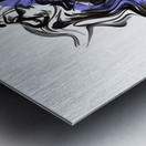 Abstract  Metal print