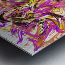 Double Minded Metal print