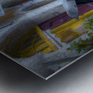 Window Shopping on a Rainy Day Metal print