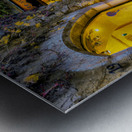 Rainy day in St. Paul the Vence  Metal print