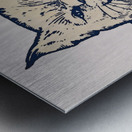 Vintage Villanova Wildcats Art Metal print