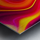 Live wasser  kunst  Metal print