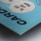 1962 Stan Musial Milestones Poster Metal print