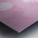 Purple Mountain Metal print