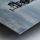 Ocean City Inlet Jetty Light Marker Metal print