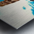 Assateague Indian at the Ocean City Inlet Metal print