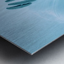 Blue Lily Metal print