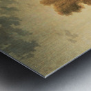 Landscape with a Waterfall and figures Metal print