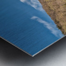 Approaching la Presquile Metal print