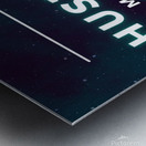 Hustle Mode: ON Metal print