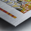 tetris number 6 Metal print