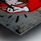 Mr Monopoly Mario Metal print