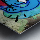 Mr Monopoly Shtroumph Metal print