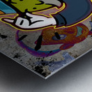 Mr Monopoly  jiminy cricket Metal print