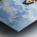 Tik et Tak en Trunks et Goten Metal print