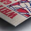 WMAQ Radio 670 Chicago White Sox Vintage Art Metal print