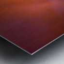 Busy Sky at Dusk Metal print