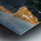 Life on the precipice Metal print