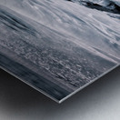Ice Blue Metal print
