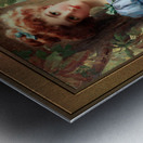 A Sweet Glance by Emile Vernon Fine Art Xzendor7 Old Masters Reproductions Metal print