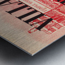 1941 Temple Owls vs. Villanova Wildcats Metal print