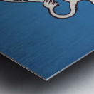 1957 Detroit Lions Vintage Football Art Metal print