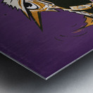 1957 TCU Vintage Football Art Metal print