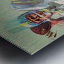 1966 7 Up Football Ad Metal print