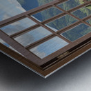 Sheltered by Pines Meadow Walk with Distant Hills Metal print