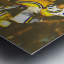 1983 LSU Football Ticket Remix Art Metal print