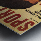 1964 Sport Magazine Muhammad Ali Cover Metal print