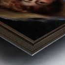 Fille A La Rose Jaune by Emile Vernon Wall Decor Xzendor7 Old Masters Art Reproductions Impression metal