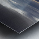 Sunrays Over Rural Nevada Metal print