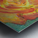 Rose Metal print