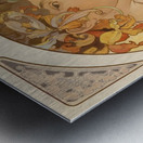 Fruit by Alphonse Mucha Metal print