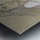 Jaroslava Mucha by Alphonse Mucha Metal print