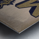 Vintage Montana State Bobcat Art Metal print