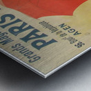 Grand Magasins de Nouveautes Paris Agen poster Metal print