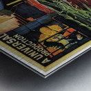 The Phantom of the Opera Vintage Film Poster Metal print