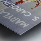 1962 Maryland vs. South Carolina Metal print