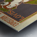 May 1897 exposition poster by Louis Rhead Metal print