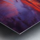 Euphoria Before Bliss - 2013 ARTWORK OF THE YEAR WINNER - Pink and Orange Kissed Skies over Hawaii at Sunset Impression metal