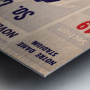 1949 USC Trojans vs. Notre Dame Irish Metal print