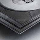 George Washington by Rembrandt Peale Black and White Xzendor7 Old Masters Art Reproductions Metal print