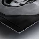 Portrait of Princess Maria Ilyinichna Golitsyna by Federico de Madraso y Kunz Black and White Xzendor7 Old Masters Art Reproductions Metal print